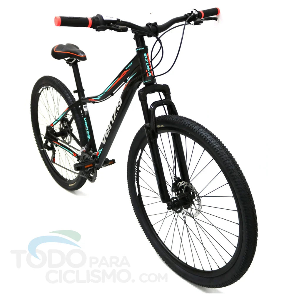 Bicicleta Venzo Iris 2023 R27.5 21 Velocidades y Suspension bloqueo + Obsequio