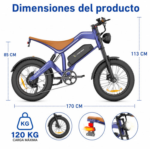 Bicicleta Eléctrica K6 Pro