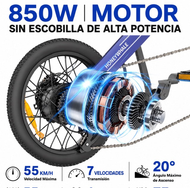 Bicicleta Eléctrica K6 Pro