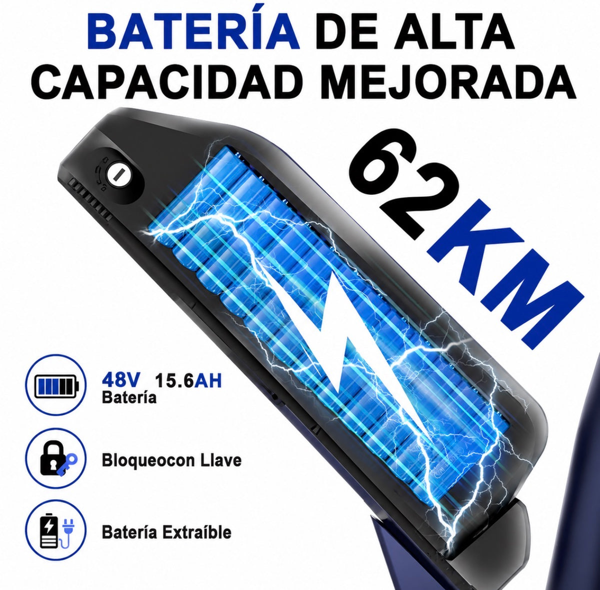 Bicicleta Eléctrica K6 Pro