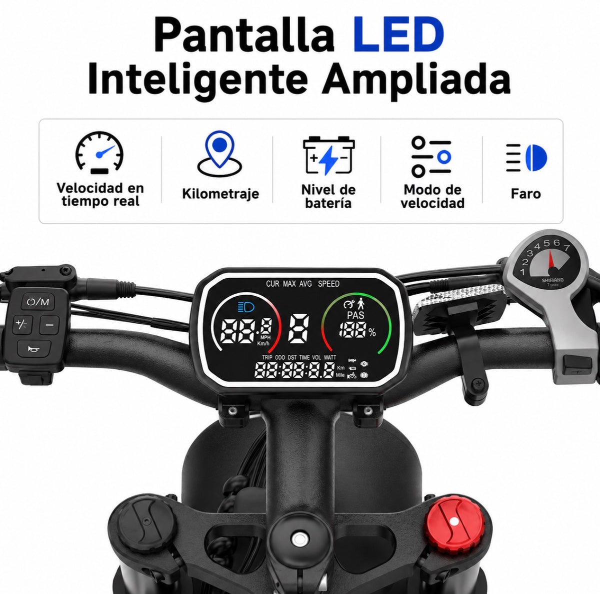 Bicicleta Eléctrica K6 Pro