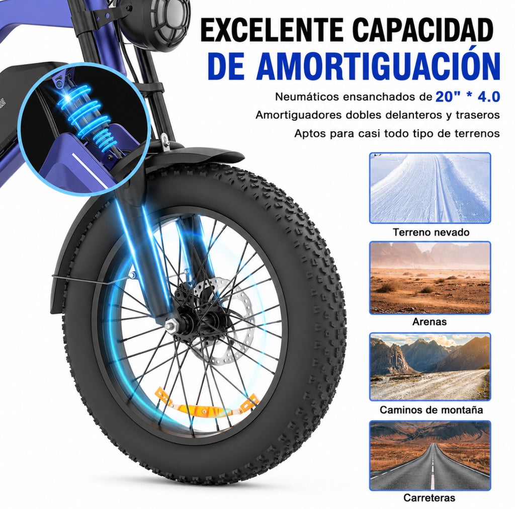 Bicicleta Eléctrica K6 Pro