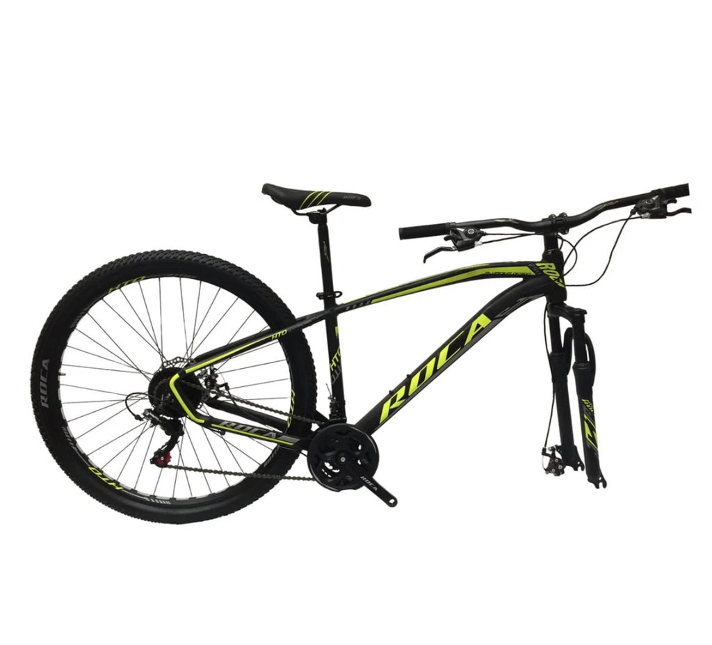 Bicicleta de Montaña ROCA Aluminio R29 7v y Suspensión bloqueo
