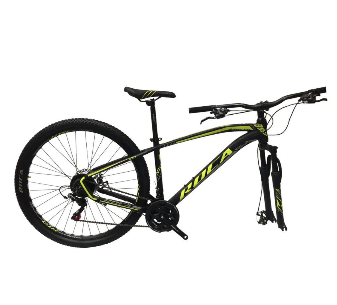 Bicicleta de Montaña ROCA Aluminio R29 7v y Suspensión bloqueo