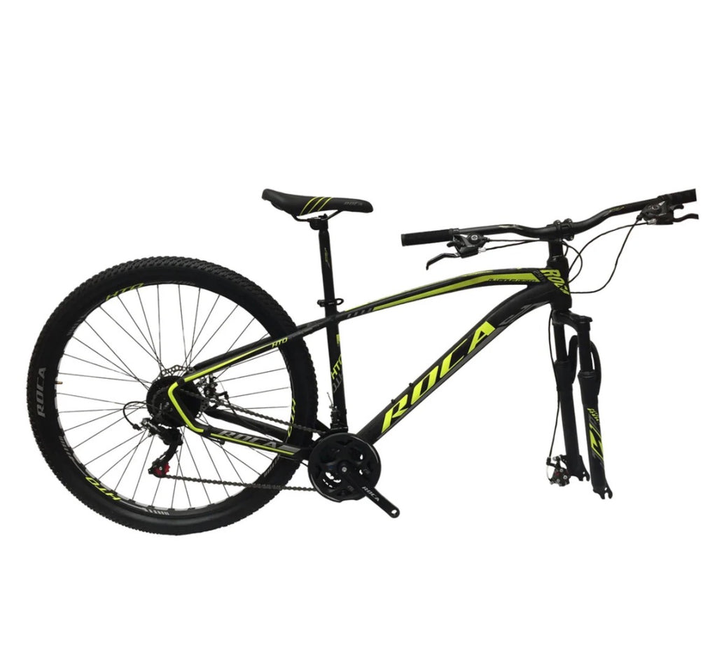 Bicicleta Roca R29 8v Frenos Hidráulicos Suspensión Bloqueo