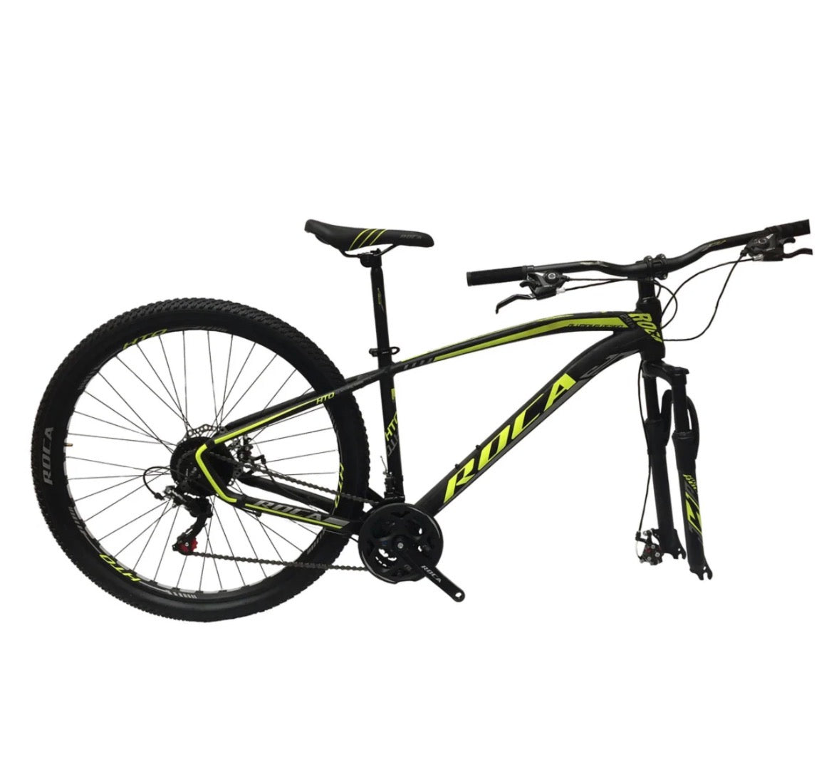 Bicicleta Roca R29 8v Frenos Hidráulicos Suspensión Bloqueo