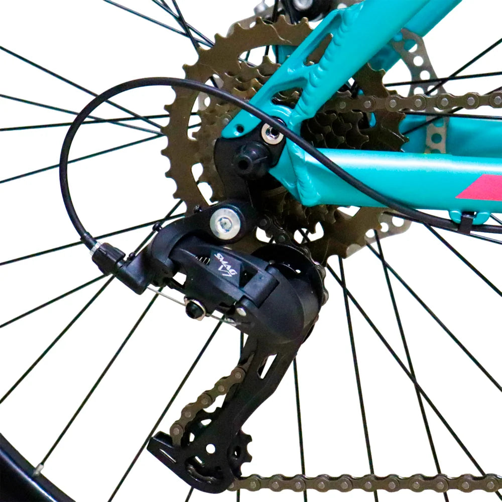 Bicicleta Venzo Iris 2023 R27.5 21 Velocidades y Suspension bloqueo + Obsequio