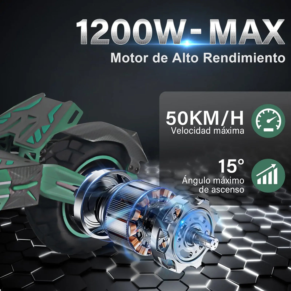 Scooter Eléctrico Honey Whale G2 Pro